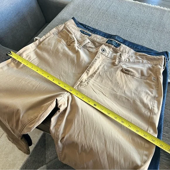 Lucky Brand 410 Athletic Fit Chino pants and Jeans bundle, mens size 36x32 - Picture 5 of 16